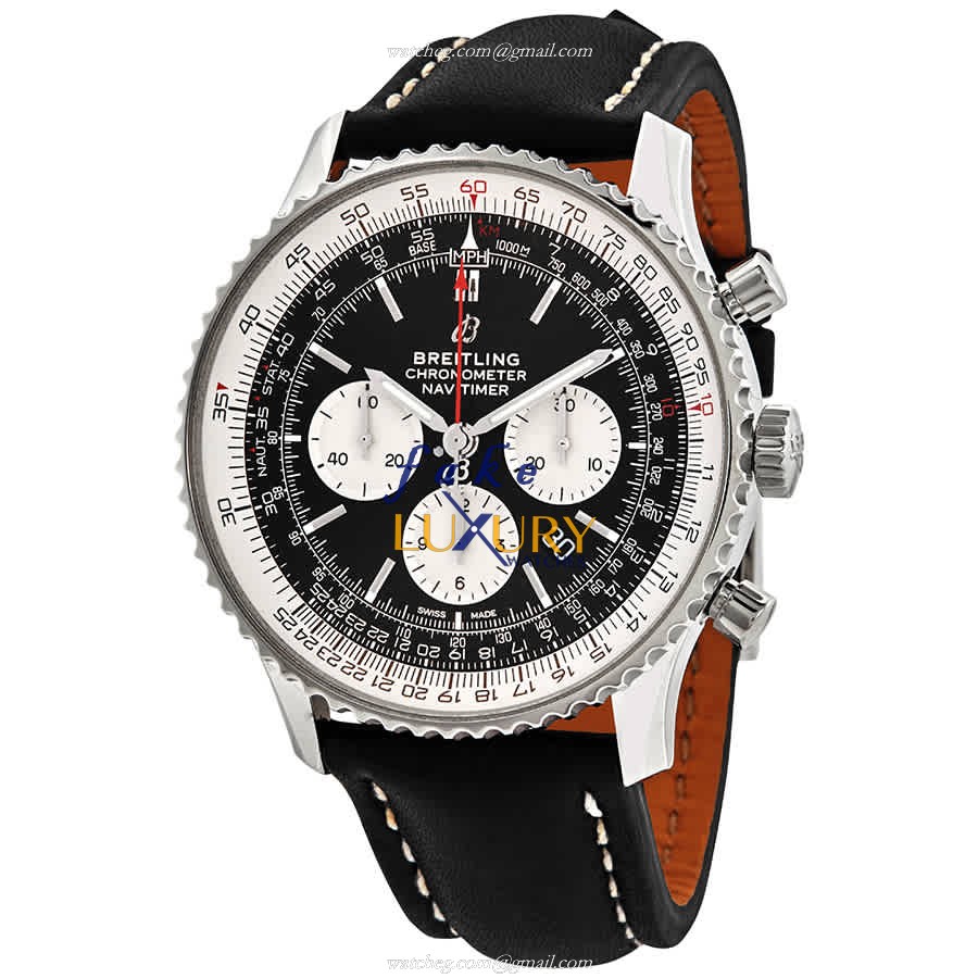 AB0127211B1X1 - Breitling Navitimer 1 Replica Watch - Automatic - Black Dial - Steel - Luxury Replica Watch