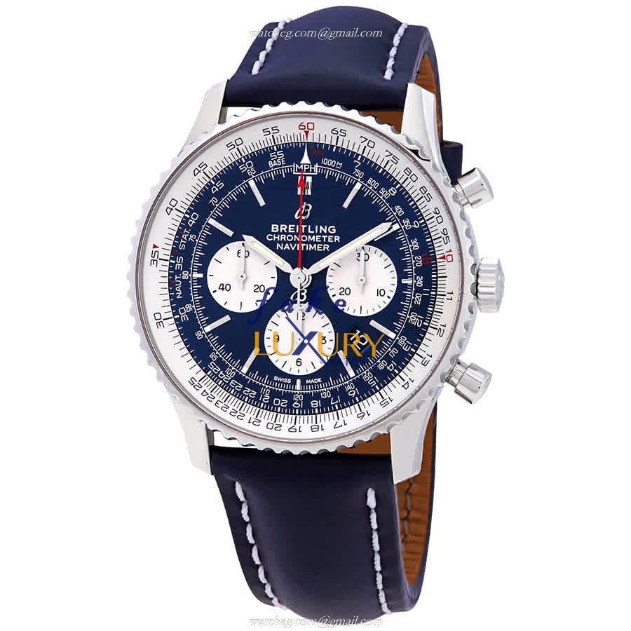 Breitling NAVITIMER 1 AB0127211C1X1 Automatic Blue Dial Stainless Steel Replica Watch - Luxury Replica Watch