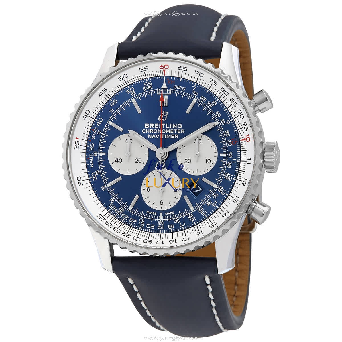 Breitling AB0127211C1X2 Navitimer 1 - Replica Watch - Automatic - Blue Dial - Steel Case - Luxury Replica Watch