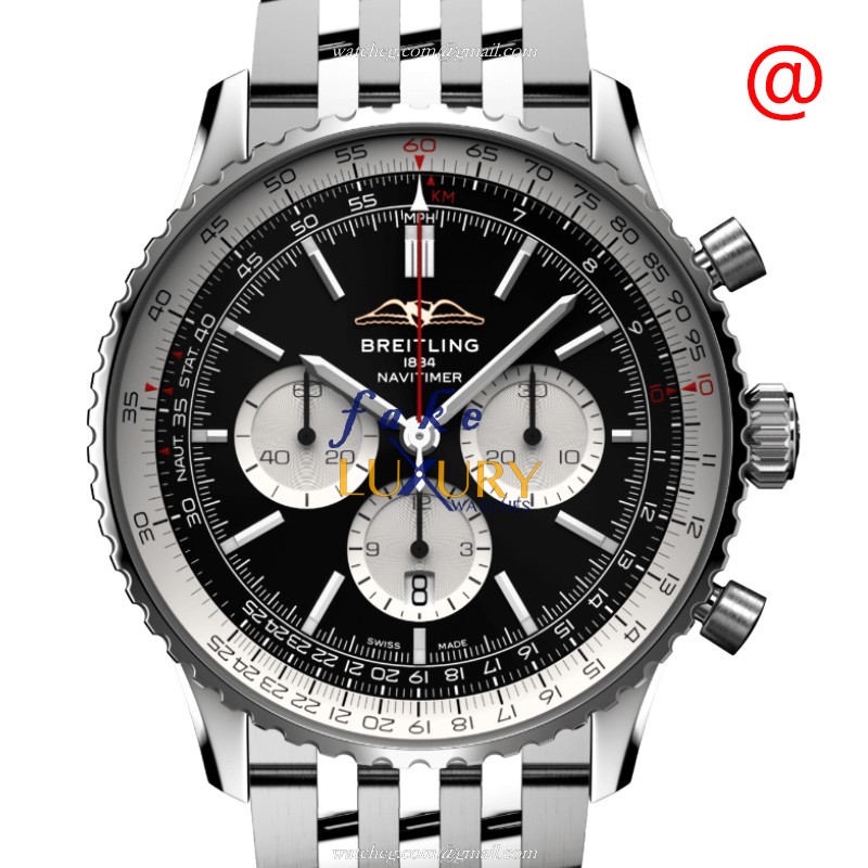 Breitling AB0137211B1A1 Navitimer - Replica Watch - Automatic - Steel Case - Black Dial - Luxury Replica Watch