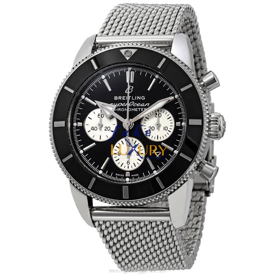 Breitling Superocean Heritage AB0162121B1A1 Automatic Black Dial Steel Replica Watch - Luxury Replica Watch