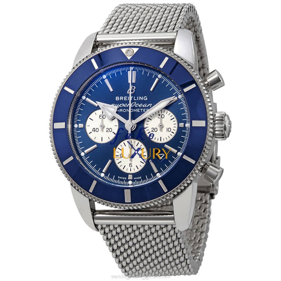 AB0162161C1A1 - Breitling Superocean Heritage Replica Watch - Blue Dial Stainless Steel Automatic - Luxury Replica Watch