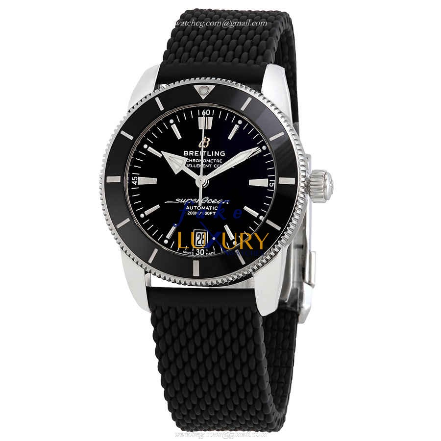 Breitling AB2010121B1S1 Superocean Replica Watch With Automatic Movement, Black Dial, Steel Case - Luxury Replica Watch