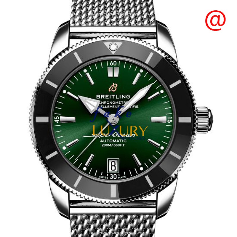 Breitling AB2010121L1A1 - Replica Watch - Superocean Heritage Automatic with Green - Luxury Replica Watch