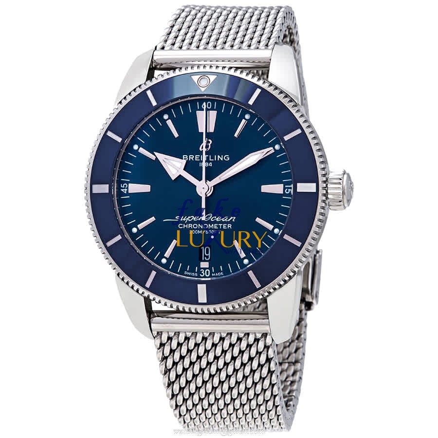 Breitling AB2030161C1A1 Superocean Replica Watch, Automatic, Blue Dial, Steel Case - Luxury Replica Watch