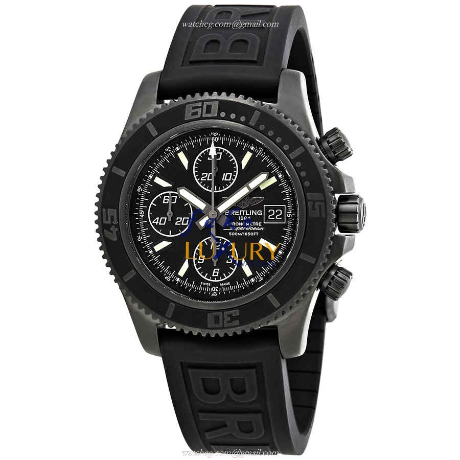 Breitling M13341B7/BD11-153S Superocean Replica Watch - Automatic - Stainless Steel - Black Dial - Luxury Replica Watch