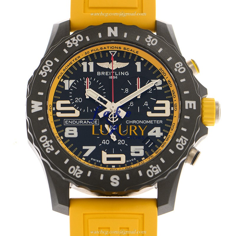Breitling X82310A41B1S1 Endurance Pro Carbon Fiber Quartz Yellow Rubber | Automatic | Replica Watch - Luxury Replica Watch