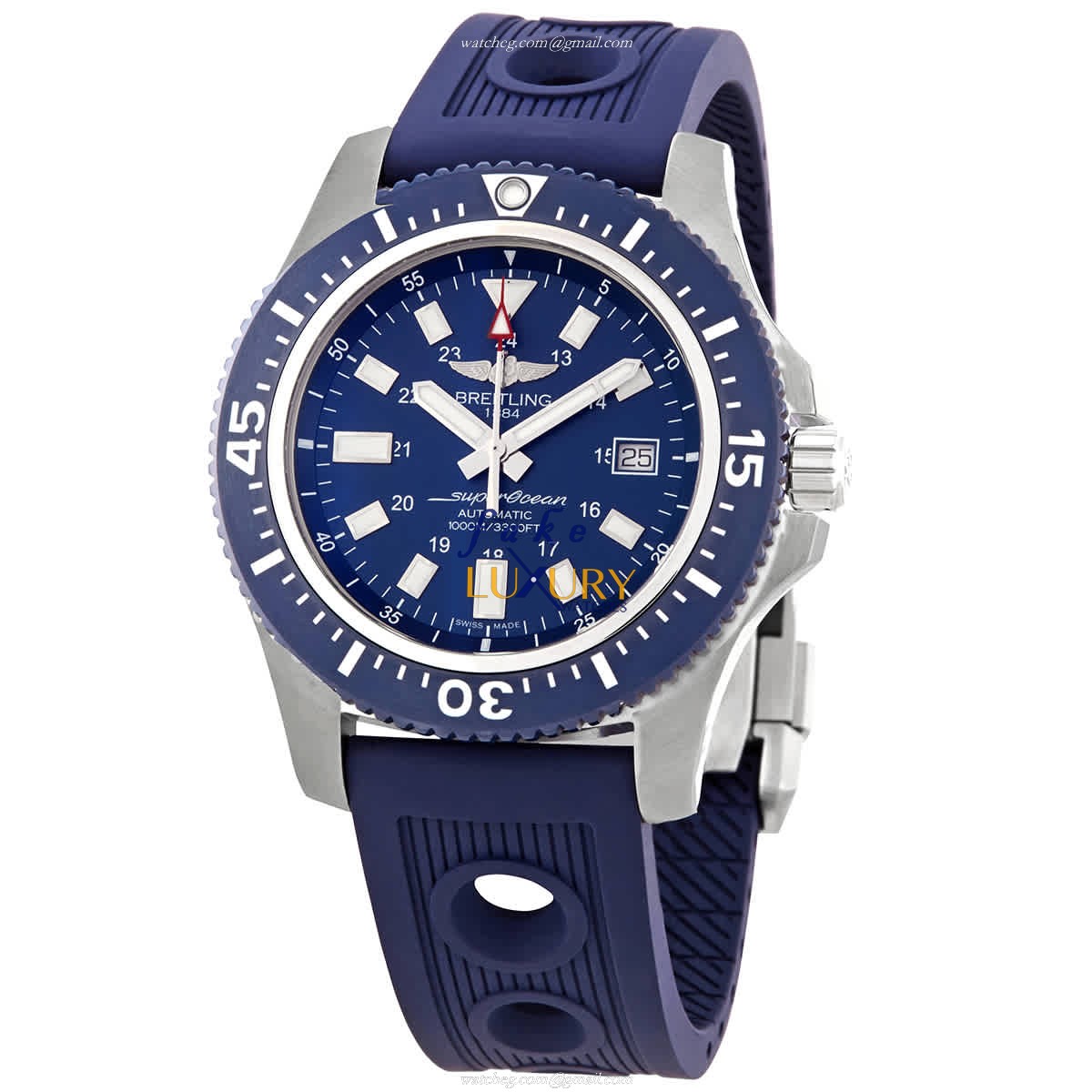 Breitling Superocean 44 Y1739316-C959-200S Automatic Blue Dial Stainless Steel Rubber Strap Replica - Luxury Replica Watch