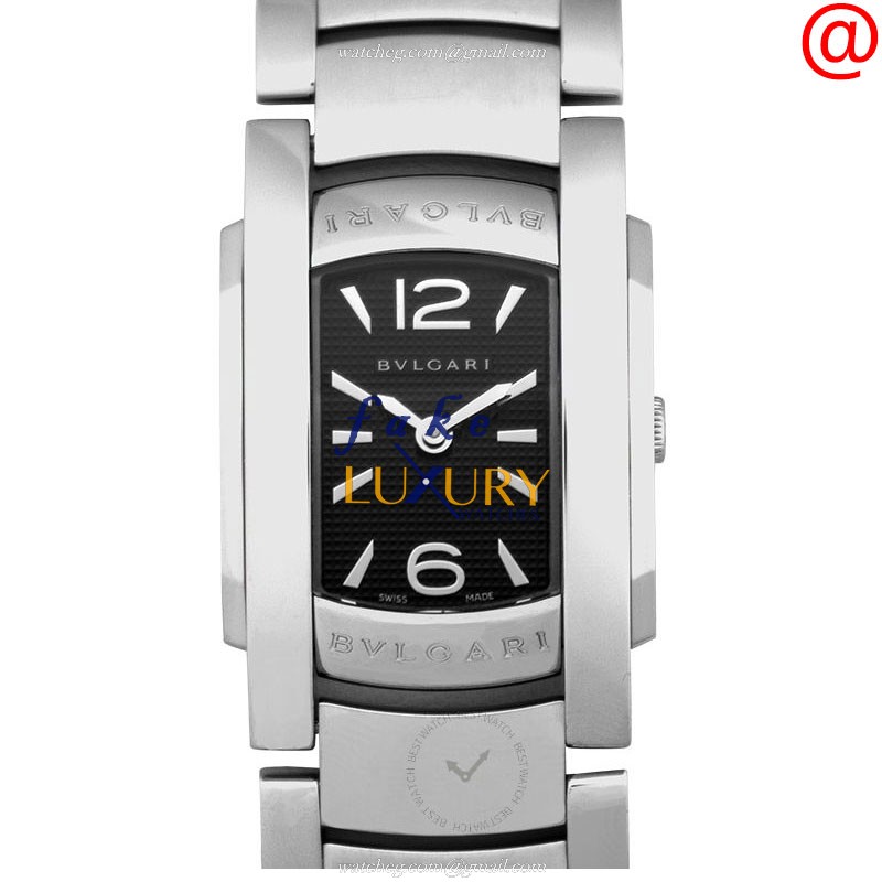 Bulgari 101698 SERPENTI Replica Watch, Black Dial, Stainless Steel Case & Bracelet, Quartz - Luxury Replica Watch