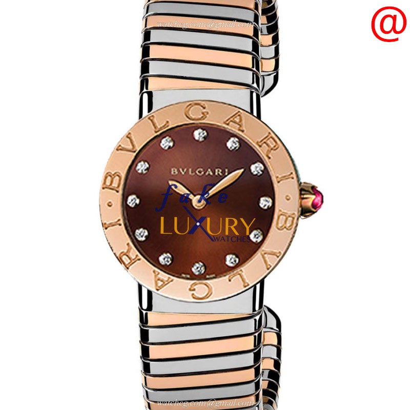 Bulgari 102456 Quartz 18kt Rose Gold Deep Purple Dial Steel Bangle | 102456 | Automatic | Steel - Luxury Replica Watch
