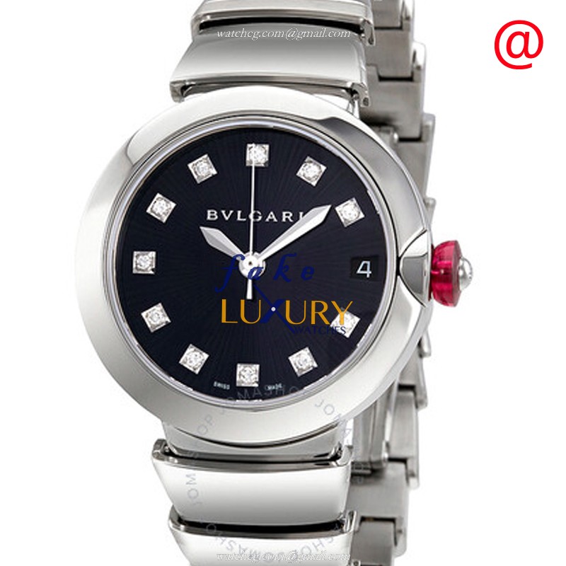 Bulgari LVCEA 102564 Automatic Stainless Steel Blue Dial Replica Watch - Luxury Replica Watch
