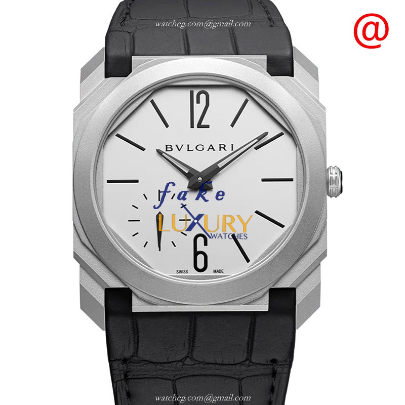 Bulgari OCTO FINISSIMO Replica Watch 103035, Automatic Movement, White Dial, Steel Case - Luxury Replica Watch