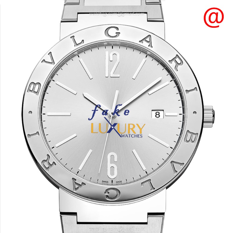 Bulgari 103652 Replica Watch, Silver Dial, Steel Case, Automatic Movement - Luxury Replica Watch
