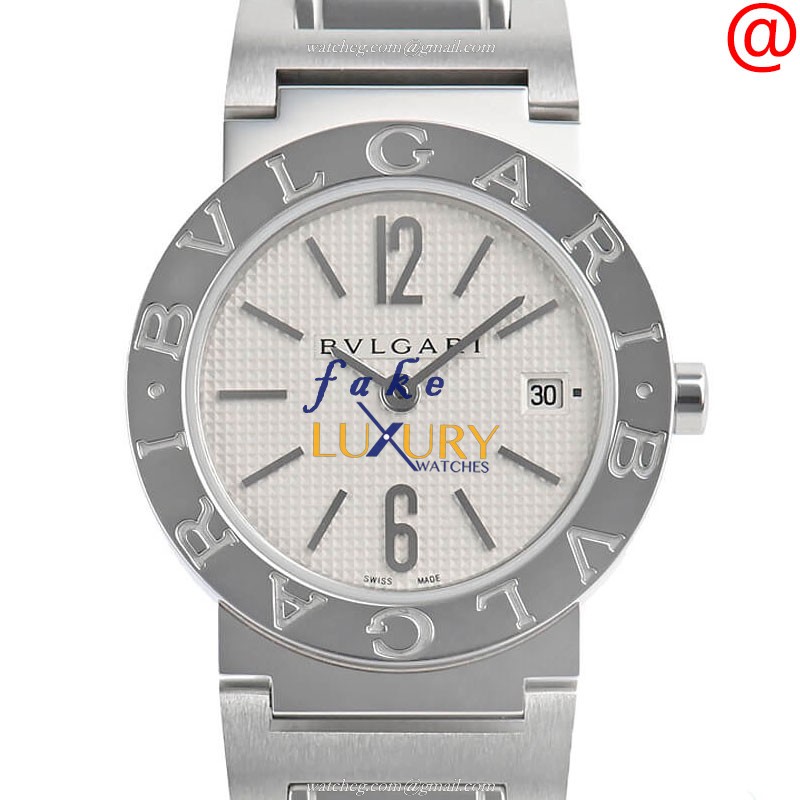 Bulgari BB26WSSD Replica Watch, Quartz Movement, White Dial, Stainless Steel Bracelet - Luxury Replica Watch