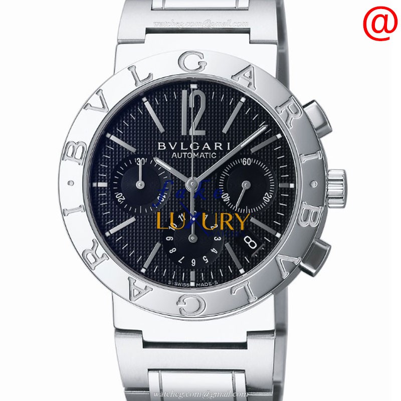 BB38BSSDCH - Bulgari Replica Watch BB38BSSDCH Automatic Black Dial Stainless Steel - Luxury Replica Watch