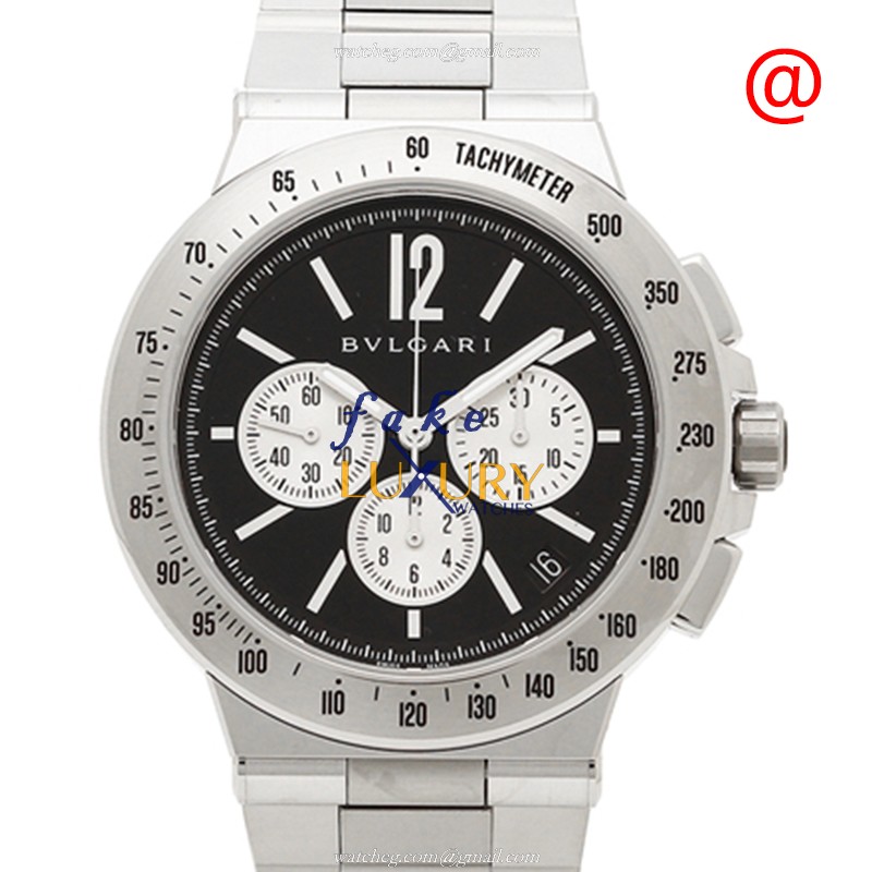 Bulgari DG41BSSDCHTA Replica Watch, Automatic, Black Dial, Steel Case - Luxury Replica Watch