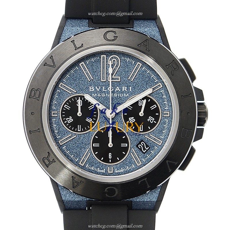 DG42C3SMCVDCH - Bulgari Replica Watch Automatic Blue Dial Ceramic Magnesium - Luxury Replica Watch