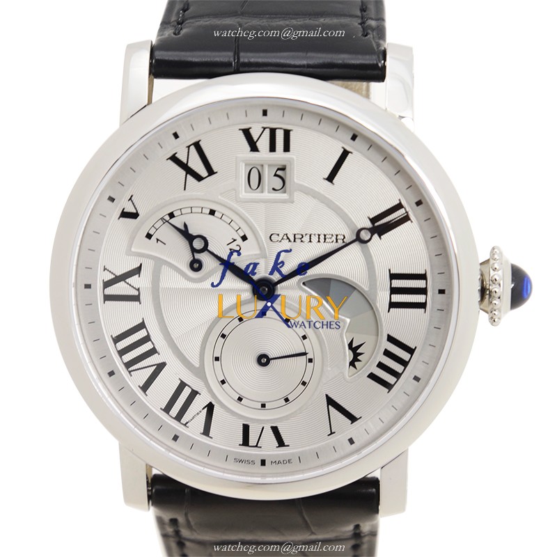 Cartier Rotonde de Cartier W1556368 Automatic Steel Silver Dial Replica Watch - Luxury Replica Watch