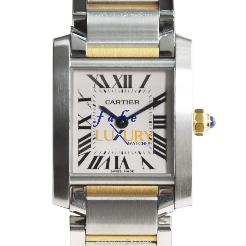 Cartier W51007Q4 Replica Watch, Swiss Quartz, Stainless Steel Case, White Dial, Silver Strap - Luxury Replica Watch