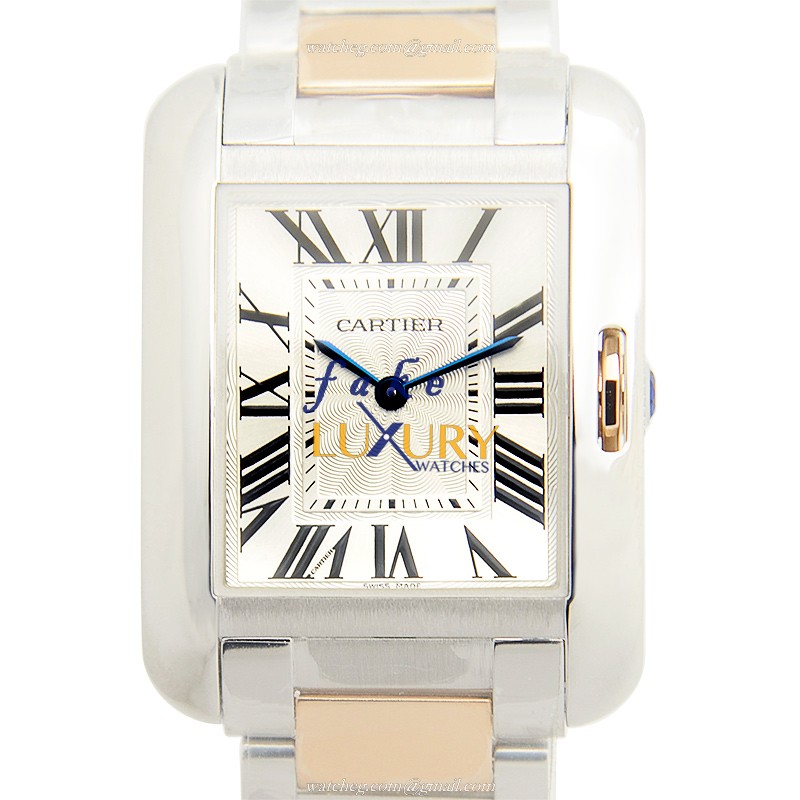 Cartier W5310043 Quartz Replica Watch, Stainless Steel Case, Silver Dial, Swiss Movement - Luxury Replica Watch