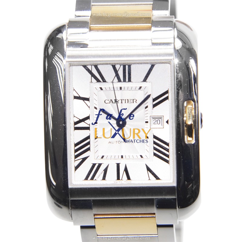 Cartier W5310047 Replica Watch, Automatic Swiss Movement, Stainless Steel Case, 29.8mm, White Dial - Luxury Replica Watch