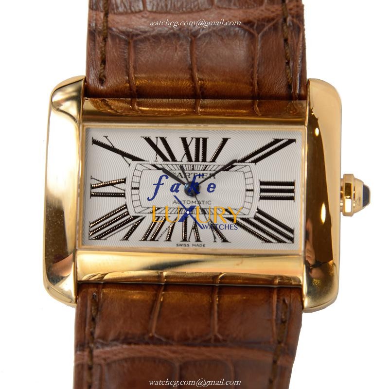 Cartier W6300856 TANK Quartz 18kt Yellow Gold - Replica Watch - W6300856 - Automatic - Steel Case - Luxury Replica Watch