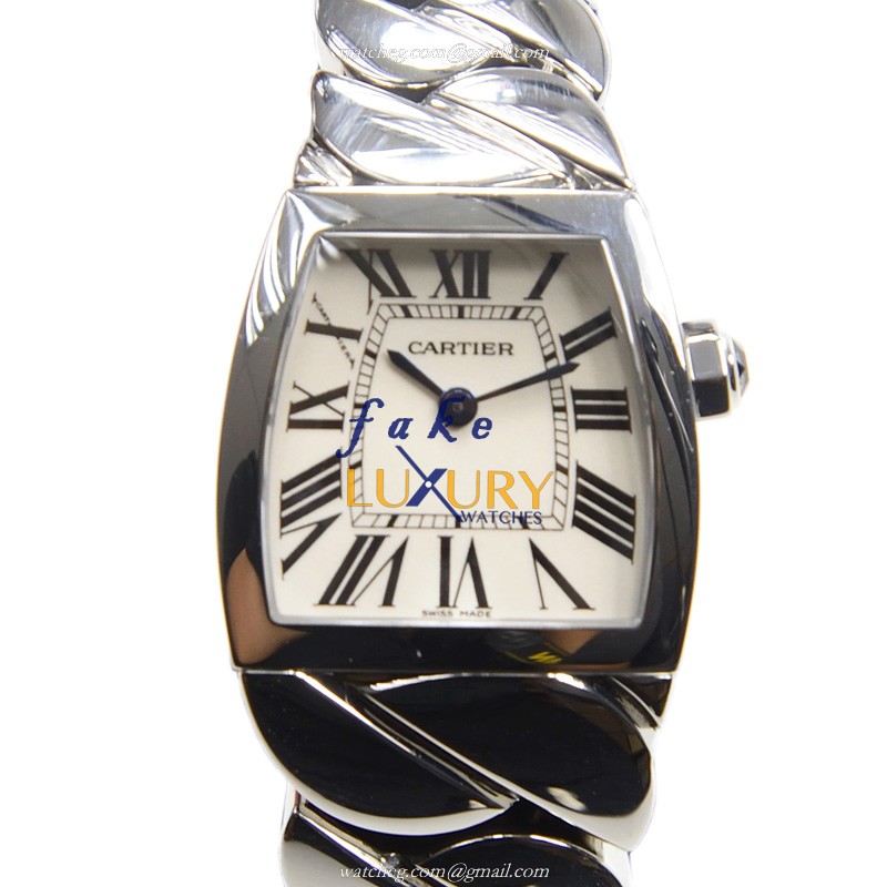 Cartier W660012I Quartz Steel Case White Dial Silver Strap Replica Watch - Luxury Replica Watch
