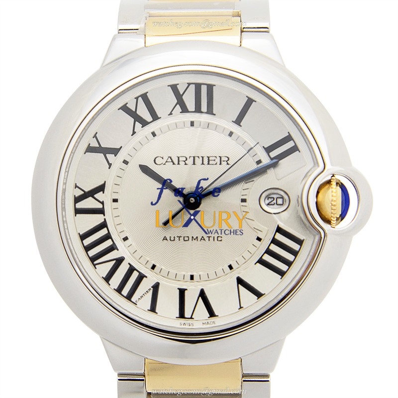 Cartier W69009Z3 BALLON BLEU - Automatic - Stainless Steel Case - Replica Watch - 42.1mm Silver Dial - Luxury Replica Watch