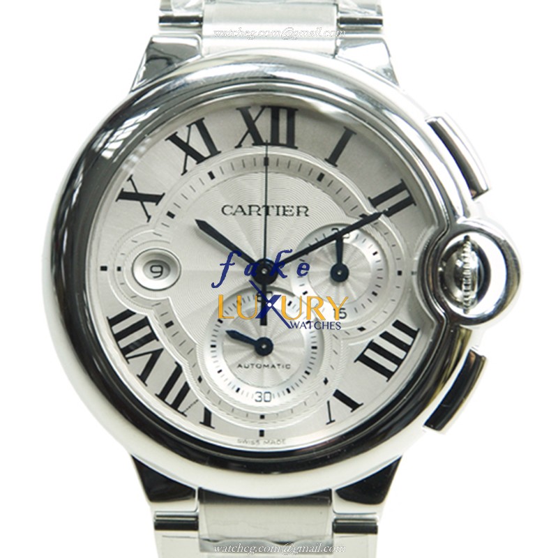 Cartier W6920002 BALLON BLEU Automatic Silver Dial Steel Case Replica Watch - Luxury Replica Watch