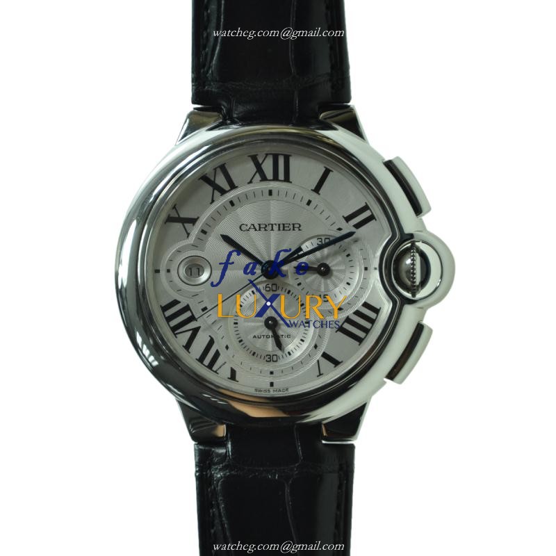 Cartier W6920003 BALLON BLEU Automatic - Stainless Steel Case - Replica Watch - 44mm - Swiss - Luxury Replica Watch