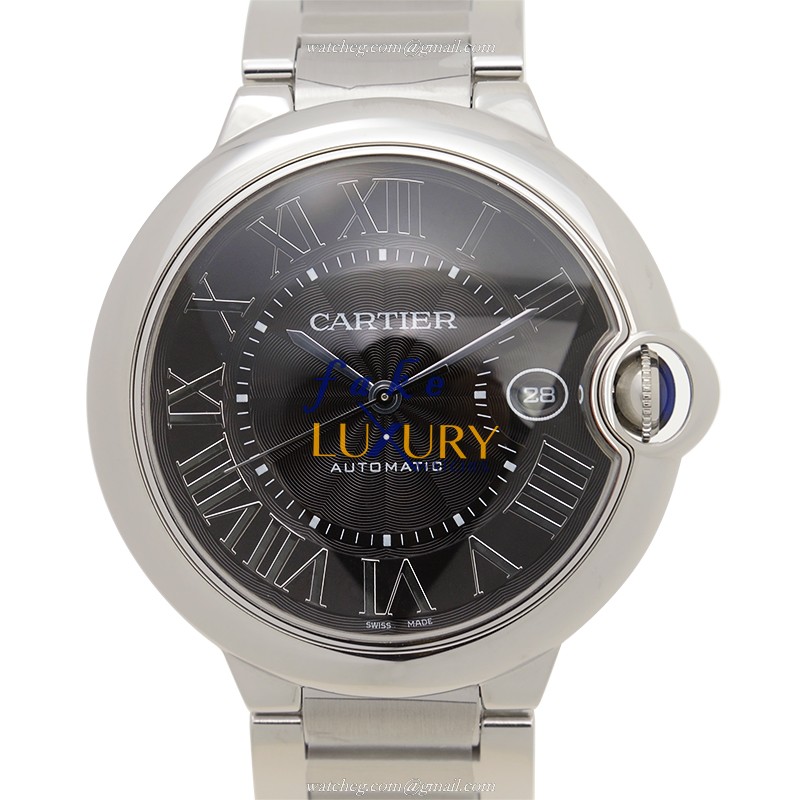 W6920042 - Cartier Ballon Bleu Replica Watch Automatic Black Dial Stainless Steel - Luxury Replica Watch
