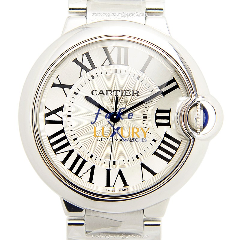 Cartier W6920046 Ballon Bleu Replica Watch, Automatic, White Dial, Steel Bracelet - Luxury Replica Watch