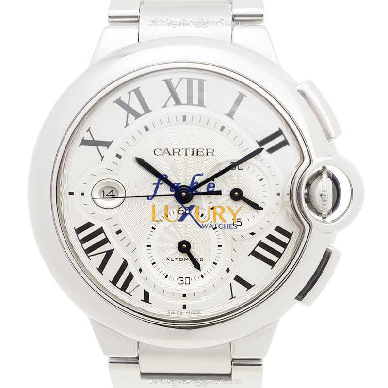 Cartier W6920076 BALLON BLEU Automatic Stainless Steel Replica Watch, Silver Dial, Swiss Movement - Luxury Replica Watch