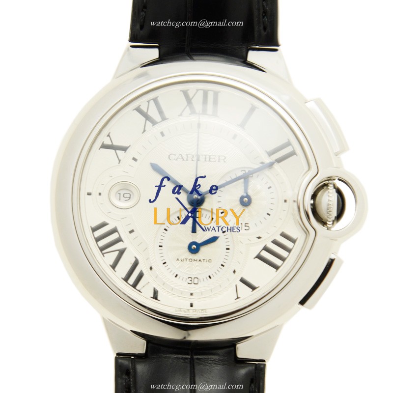 Cartier W6920078 BALLON BLEU Automatic Silver Dial Steel Case Replica Watch - Luxury Replica Watch