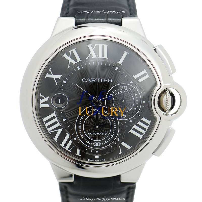 Cartier W6920079 BALLON BLEU Automatic Steel Case Black Dial Replica Watch - Luxury Replica Watch