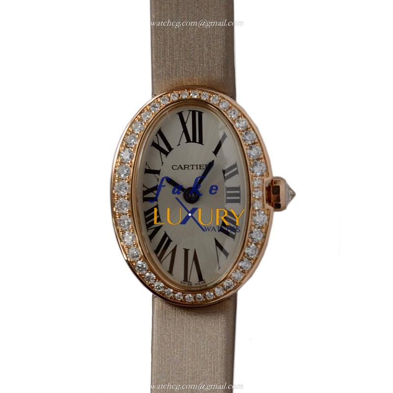 Cartier WB520028 BAIGNOIRE Quartz 18kt Rose Gold & Diamonds - Replica Watch - WB520028 - Automatic - Luxury Replica Watch