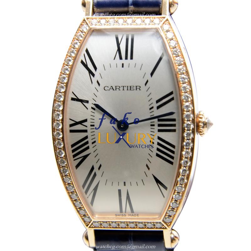 Cartier WE400451 TORTUE AUTO 18kt Rose Gold & Diamond | Automatic | Replica Watch - Luxury Replica Watch