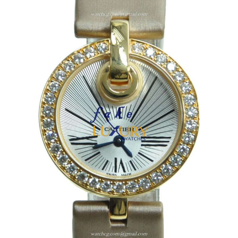 Cartier WG600006 Captive de Cartier Replica Watch, Silver Dial, Rose Gold Case, Quartz Movement - Luxury Replica Watch