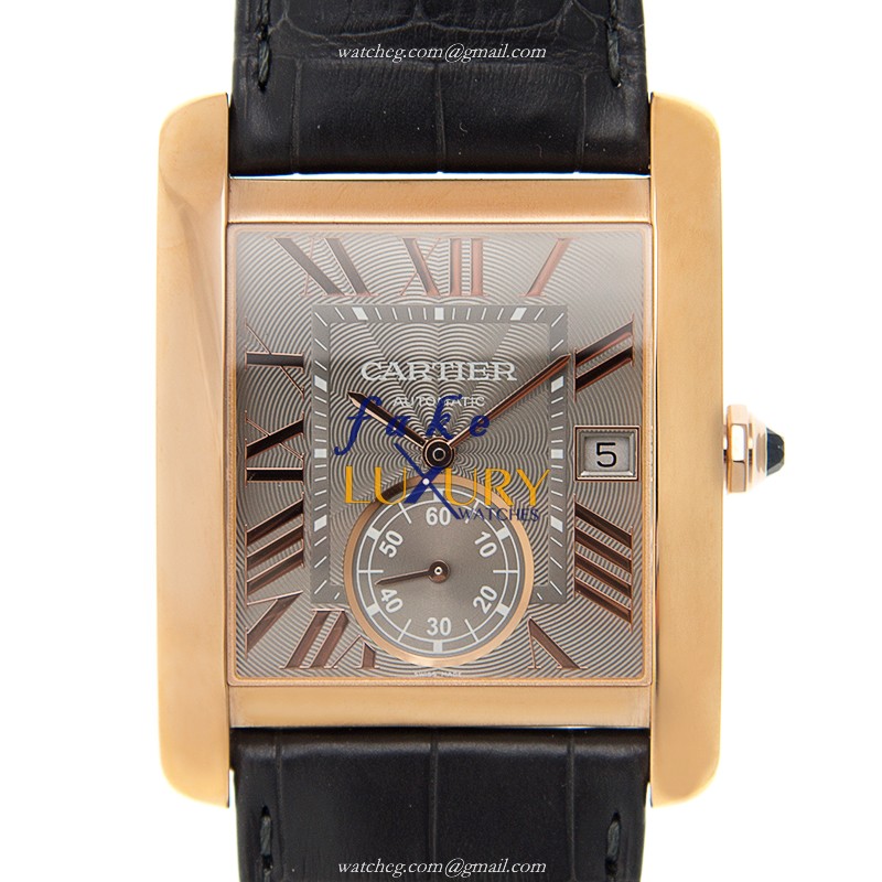Cartier WGTA0014 Automatic 18kt Rose Gold Replica Watch, Case: Steel, Dial: Silver - Luxury Replica Watch