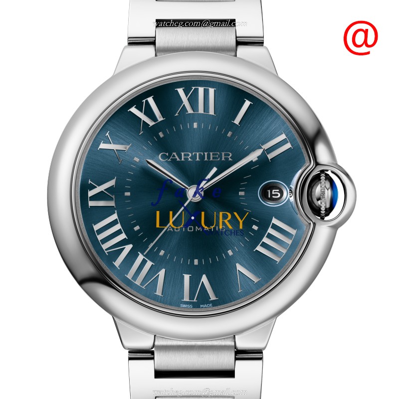 Cartier WSBB0061 BALLON BLEU AUTO Stainless Steel 40mm Replica Watch | 1:1 Swiss Clone - Luxury Replica Watch