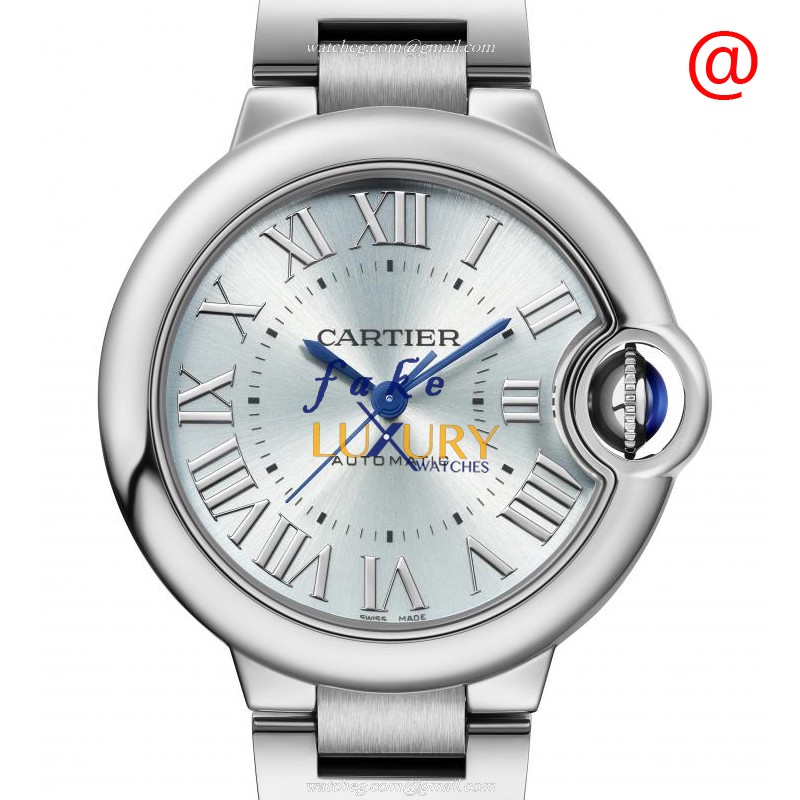 Cartier WSBB0062 Ballon Bleu Replica Watch, Light Blue Dial, Steel Bracelet, Automatic - Luxury Replica Watch