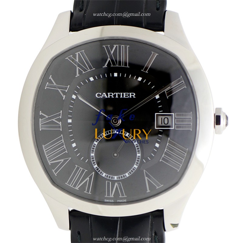 Cartier WSNM0006 DRIVE DE CARTIER Automatic | Black Dial | Black Alligator | Sapphire Crystal - Luxury Replica Watch