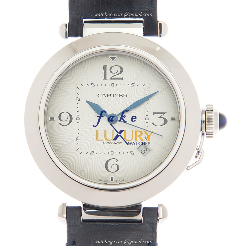 -15202ST.OO.1240ST.01 - Cartier PASHA DE CARTIER Automatic Silver Dial Replica Watch - WSPA0010 - Luxury Replica Watch