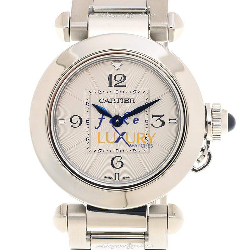 Cartier WSPA0021 - Replica Pasha De Cartier - Quartz - Stainless Steel Case - 30mm Watch - Luxury Replica Watch