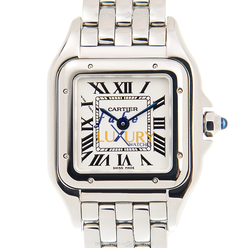 WSPN0006 - Cartier Panthere De Cartier Replica Watch - Quartz Stainless Steel Silver Dial - Luxury Replica Watch