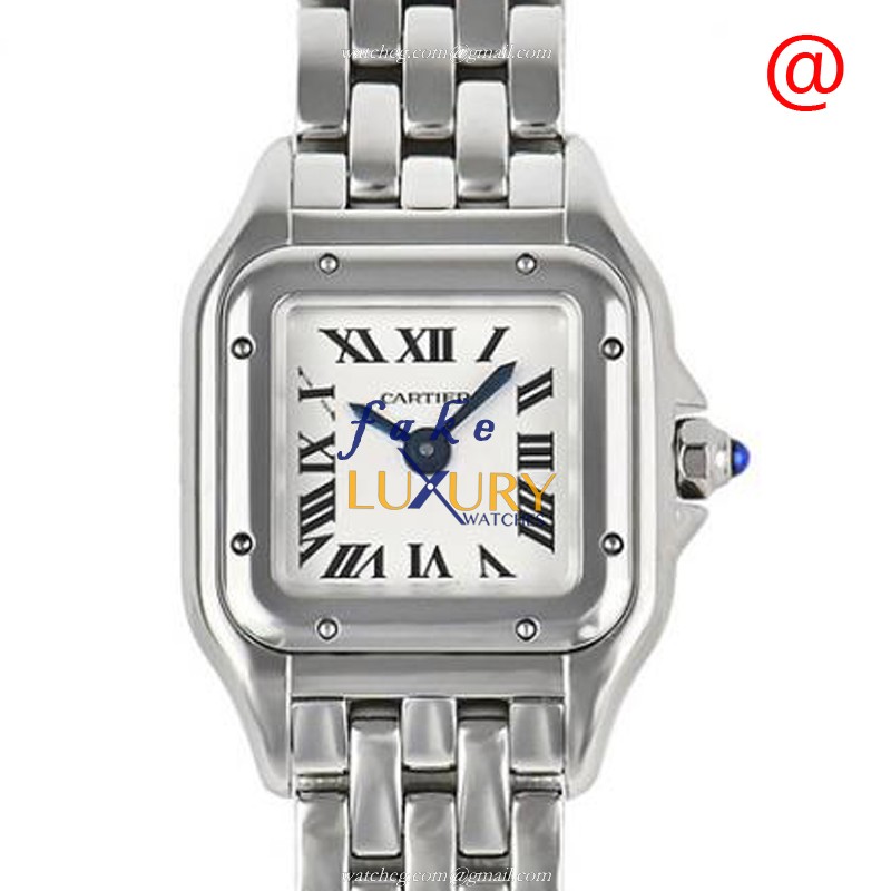 Cartier WSPN0019 Panthere De Cartier Quartz Silver Dial Stainless Steel Replica Watch - Luxury Replica Watch