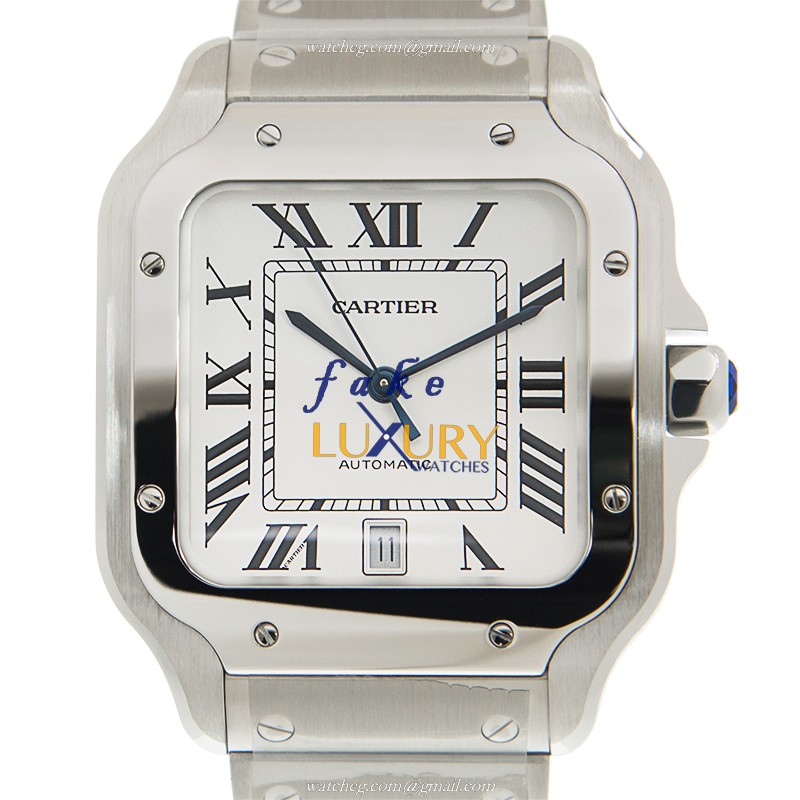 Cartier WSSA0018 - Replica Santos Watch - Automatic - Steel Case - 39.8mm - Luxury Replica Watch