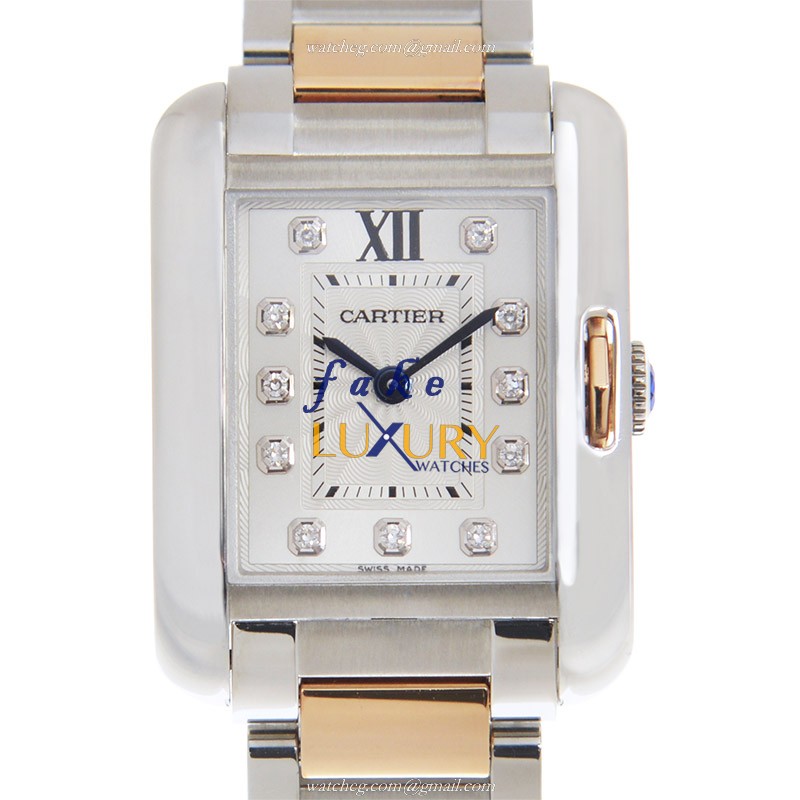 Cartier WT100024 TANK Quartz Silver Dial Stainless Steel | 15202ST.OO.1240ST.01 | Automatic | Steel - Luxury Replica Watch