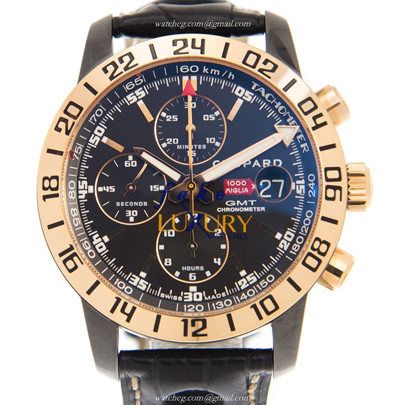 Chopard 161267-5002 MILLE MIGLIA GT XL Automatic 18kt Rose Gold Replica Watch - Swiss Movement - Luxury Replica Watch