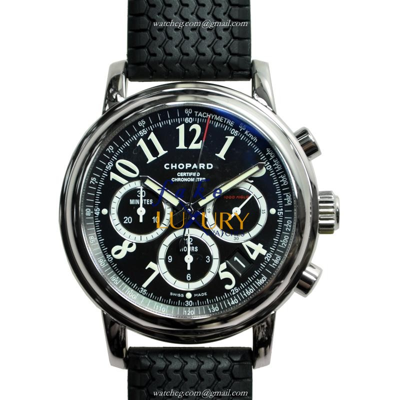 Chopard Replica Watch 168511-3001 MILLE MIGLIA GT XL Automatic Steel Case Sapphire Crystal Black - Luxury Replica Watch